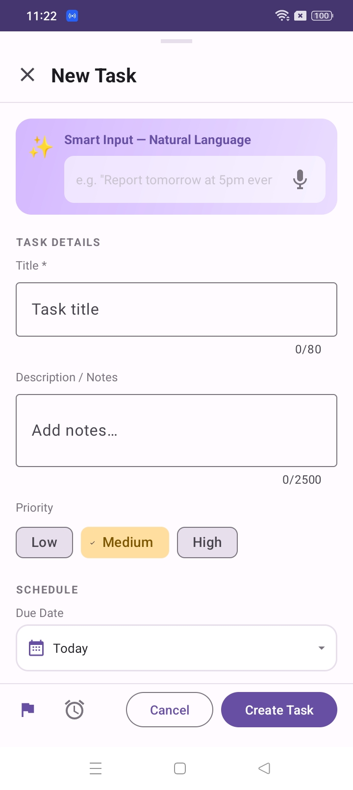 New Task