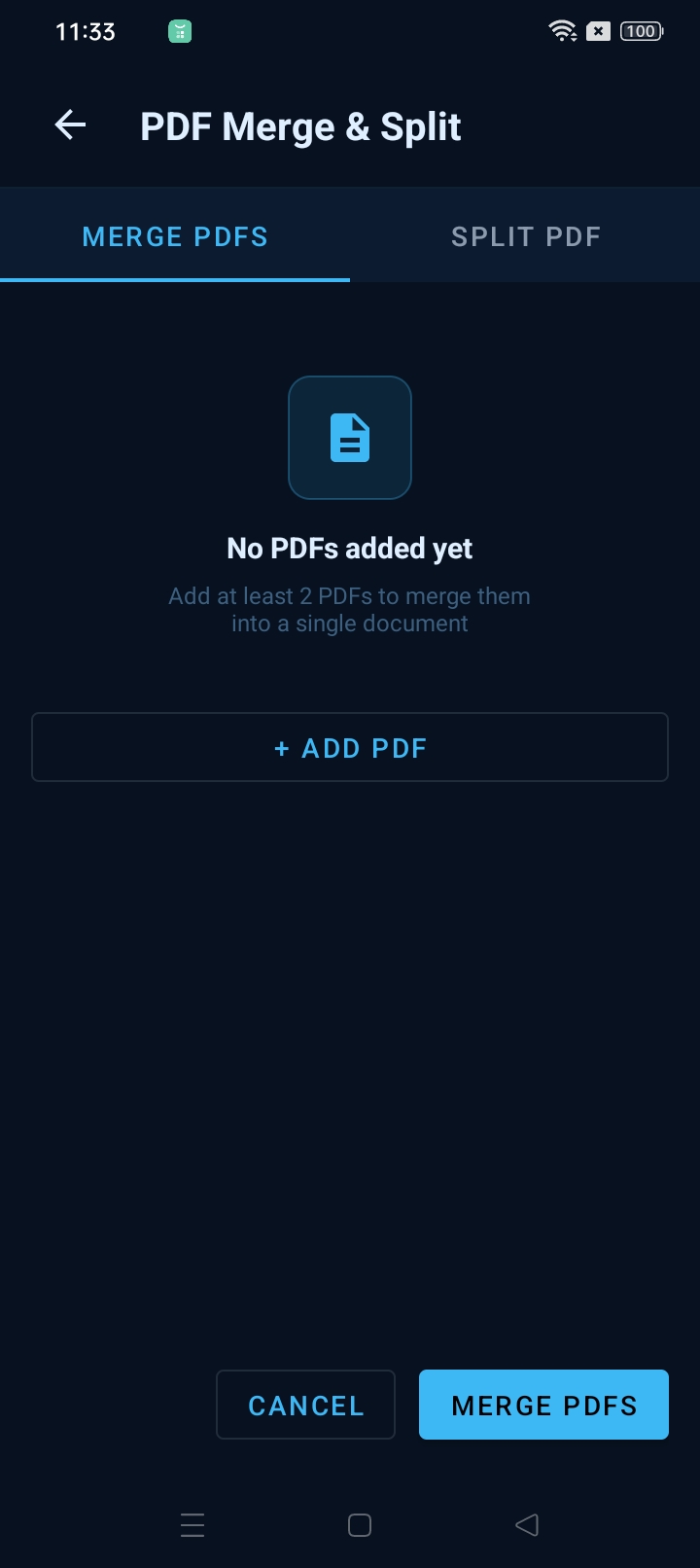 PDF Merge & Split
